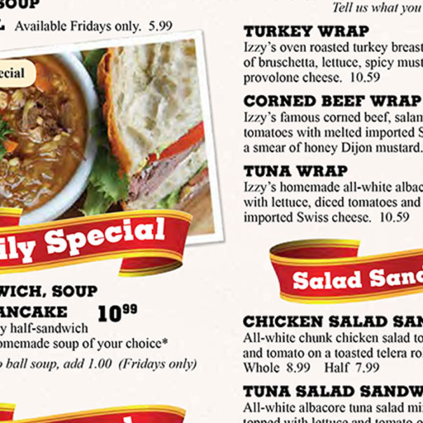 Photo of Menu Photo of Menu